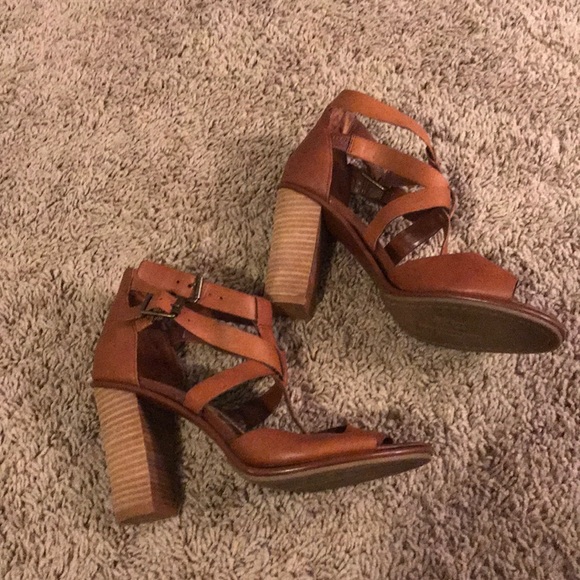 ralph lauren block heels